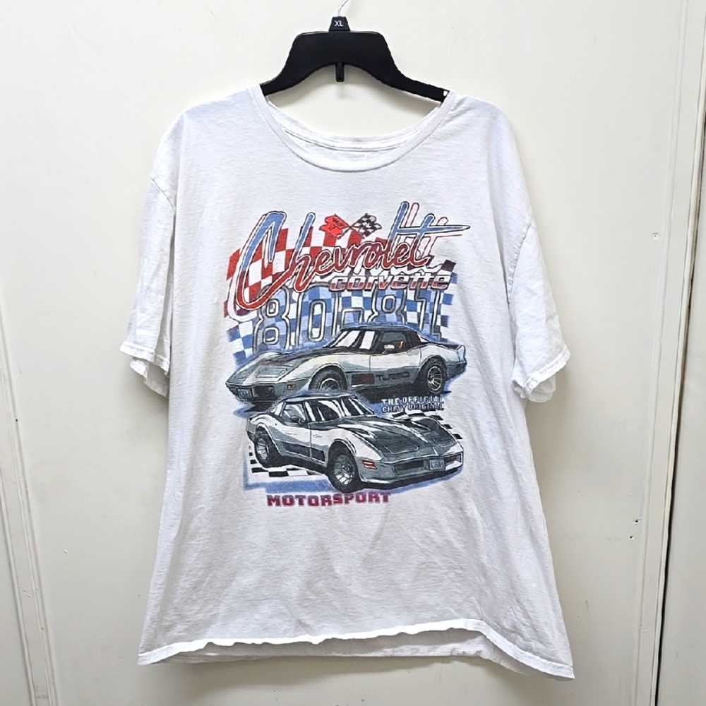 CHEMISTRY White Graphic T-Shirt for Men - Size 3XL